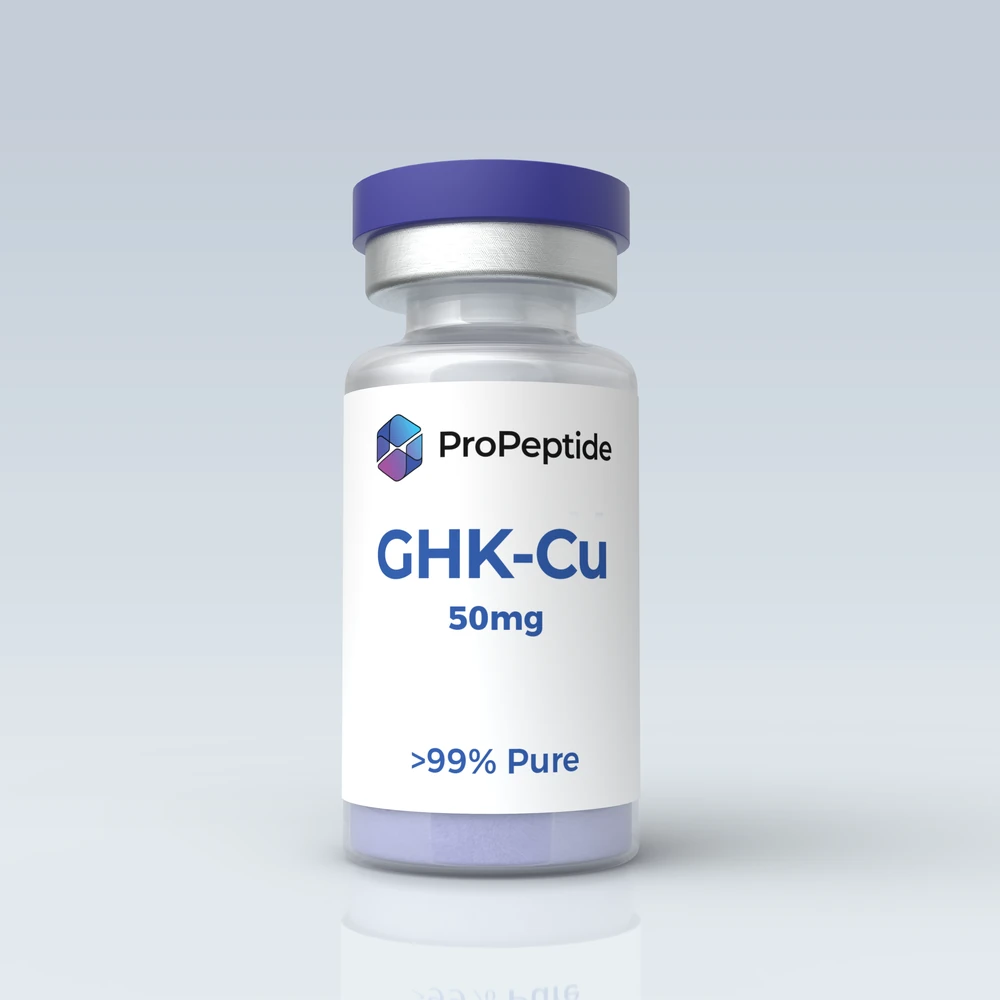 GHK-Cu 50mg copper tripeptide research vial